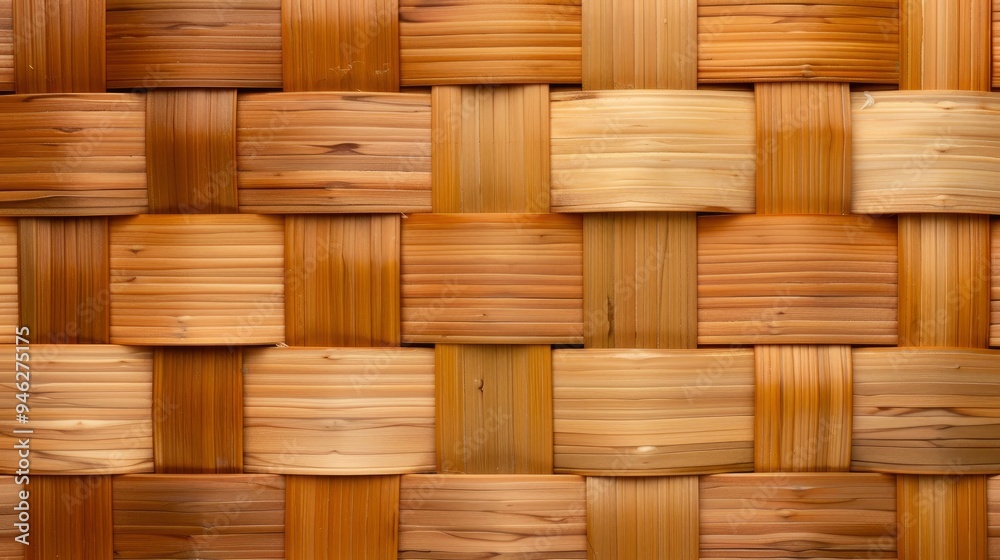 Woven Bamboo Texture Background Woven Bamboo Texture Background