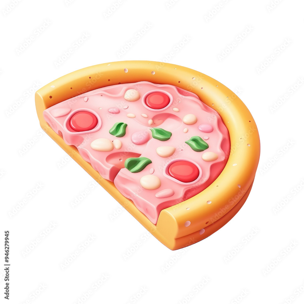 A slice of pizza with cheese and meat toppings A slice of pizza with cheese and meat toppings