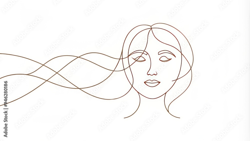 A minimalist illustration of a simple face formed by a single continuous line, conveying emotion and personality with elegant simplicity and subtle nuances. A minimalist illustration of a simple face formed by a single continuous line, conveying emotion and personality with elegant simplicity and subtle nuances.