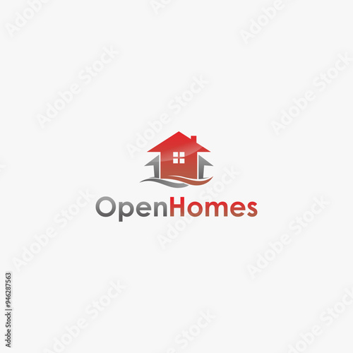 Elegant and easy-to-remember home logo design