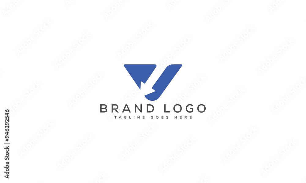 letter V logo design vector template design for brand. letter V logo design vector template design for brand.