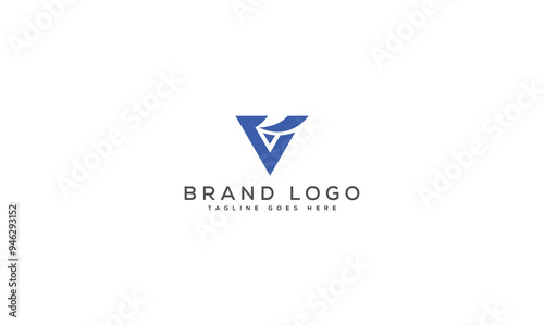 letter V logo design vector template design for brand.