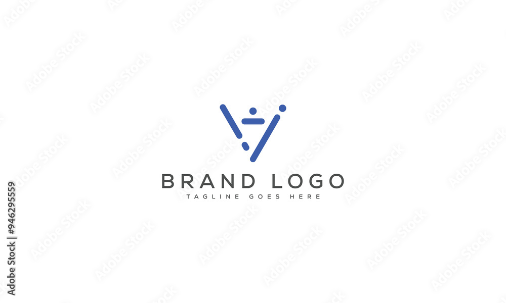 letter V logo design vector template design for brand. letter V logo design vector template design for brand.