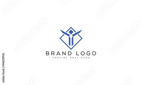 letter T logo design vector template design for brand.