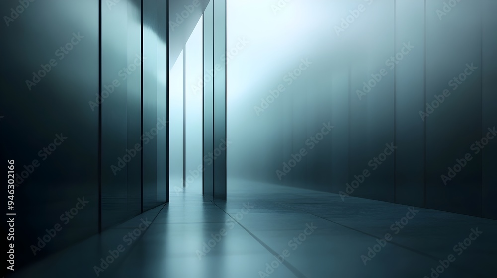 A conceptual landscape image depicting darkness pressing against a fragile glass barrier with just a glimmer of light struggling to hold it back A conceptual landscape image depicting darkness pressing against a fragile glass barrier with just a glimmer of light struggling to hold it back