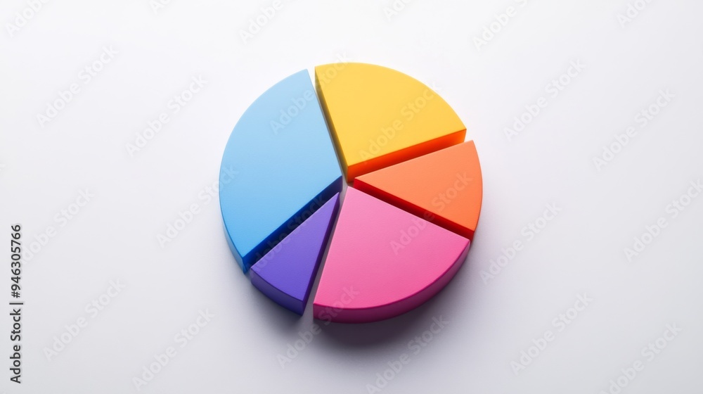 A financial pie chart with a focus on expense categories, featuring distinct color-coded segments and a legend for easy interpretation, on a sleek, white background. A financial pie chart with a focus on expense categories, featuring distinct color-coded segments and a legend for easy interpretation, on a sleek, white background.