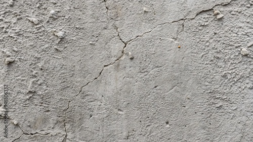 Coarse, grey cement texture serves as a raw, industrial background, featuring subtle cracks and uneven surface, perfect for construction, urban, or modern-themed designs.