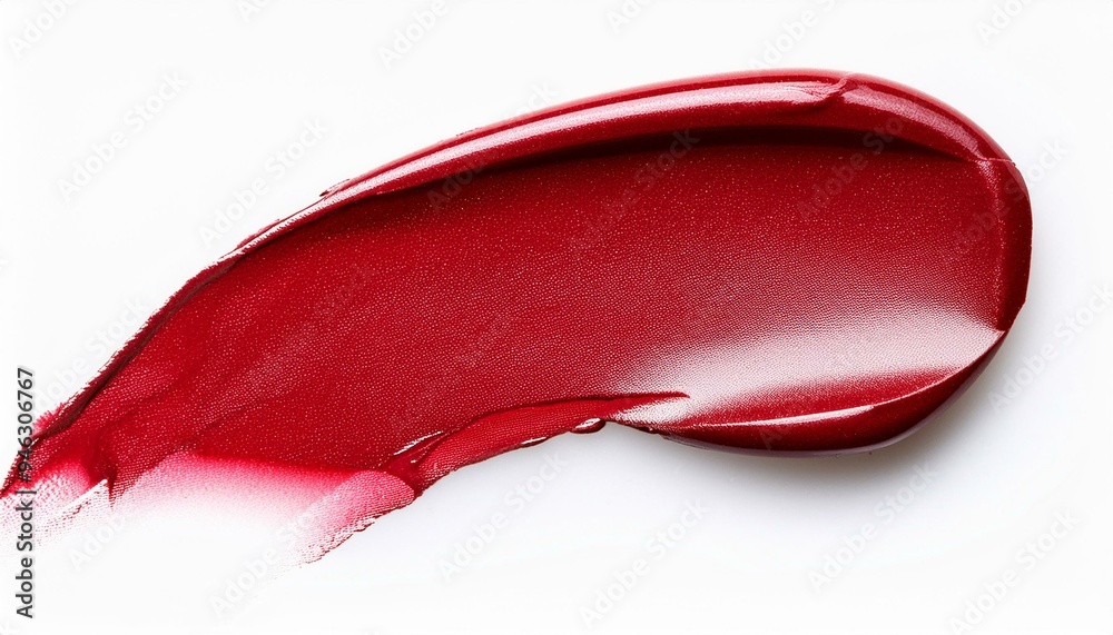 Red lipstick isolated on white background Red lipstick isolated on white background