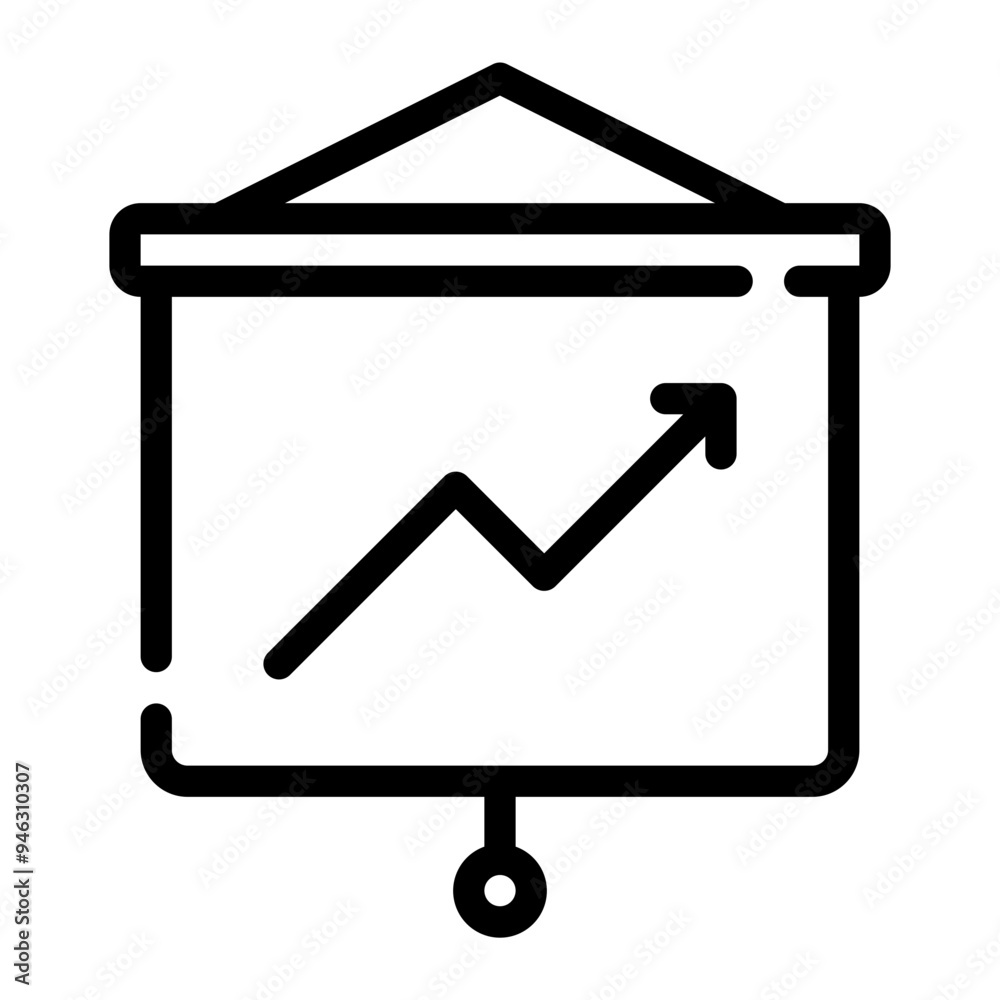 statistics line icon statistics line icon