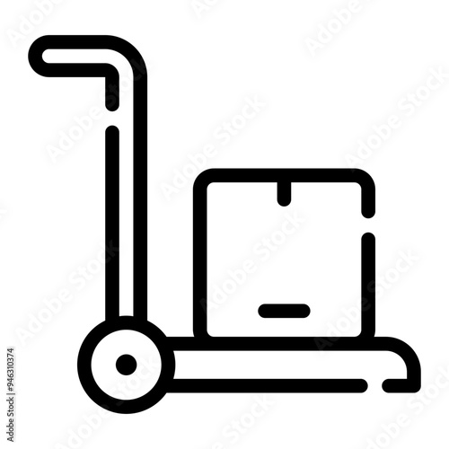 trolley line icon