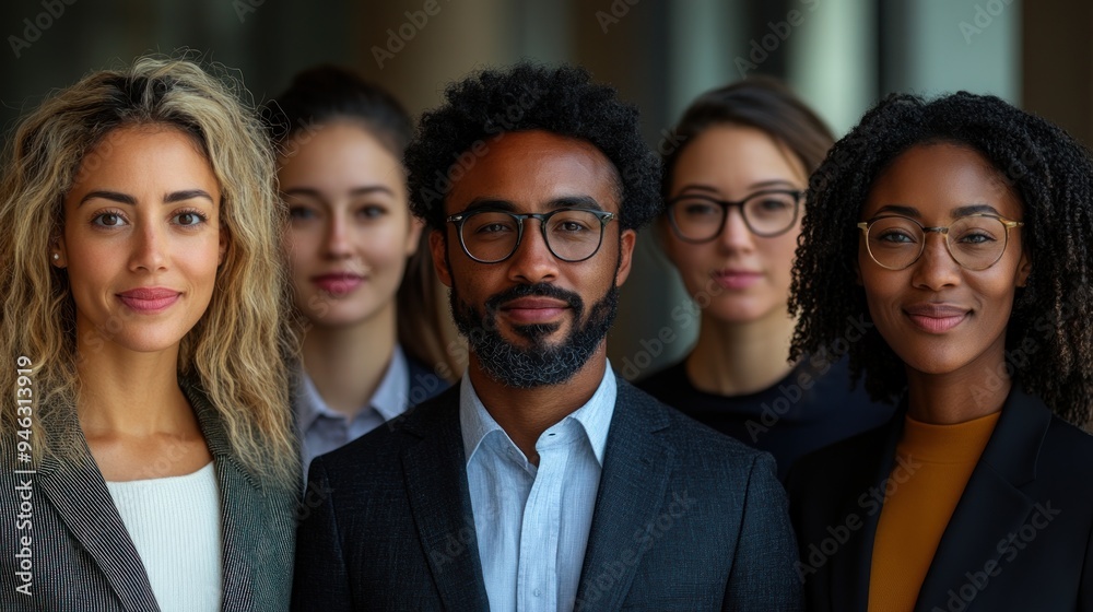 Portrait of a Diverse Group of Professionals Portrait of a Diverse Group of Professionals