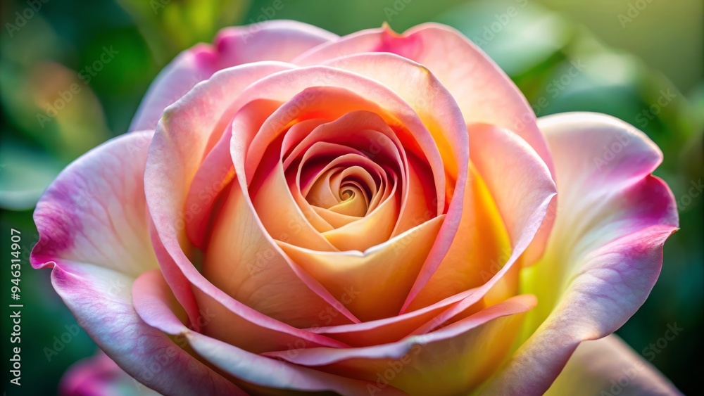 Delicate petals unfolding, a fresh, velvety rose blooms, its soft, vibrant color and gentle curves exuding innocence, romance, and new beginnings in a serene, natural setting. Delicate petals unfolding, a fresh, velvety rose blooms, its soft, vibrant color and gentle curves exuding innocence, romance, and new beginnings in a serene, natural setting.