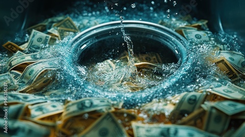 Money Going Down the Drain
