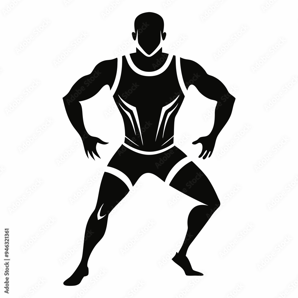 Athletics Black silhouette Athletics Black silhouette