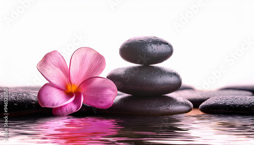 spa still life with orchid