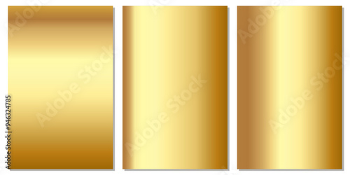 Shiny Gold abstract metallic gradient wallpaper texture collection