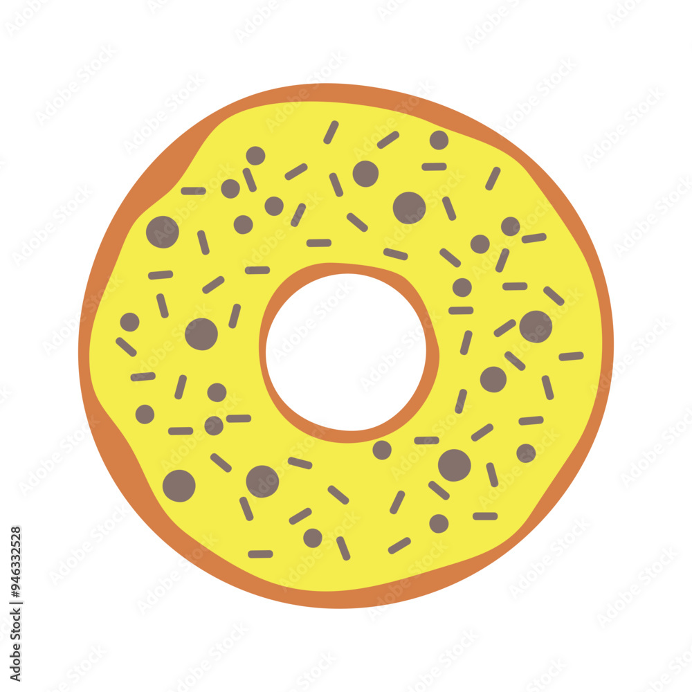 Donut icon Vector Element. Vector illustration Donut icon Vector Element. Vector illustration