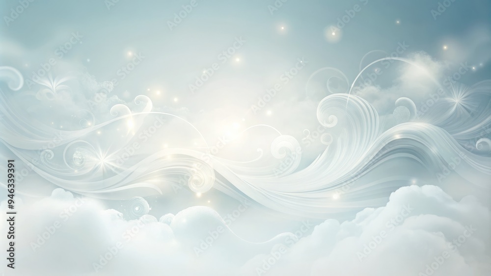 Minimalist white background with a subtle gradient, accented by a few delicate, swirling wisps of cloud, creating a serene and uplifting visual atmosphere. Minimalist white background with a subtle gradient, accented by a few delicate, swirling wisps of cloud, creating a serene and uplifting visual atmosphere.