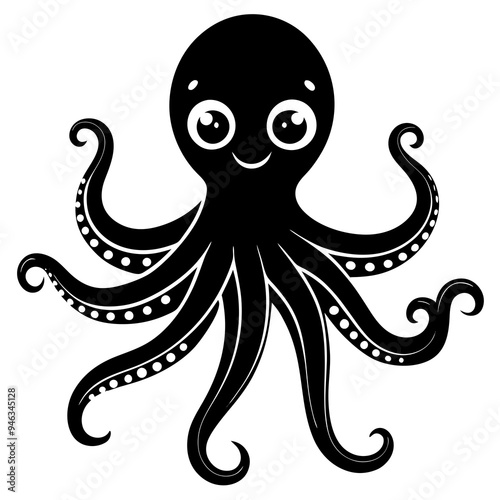 octopus vector