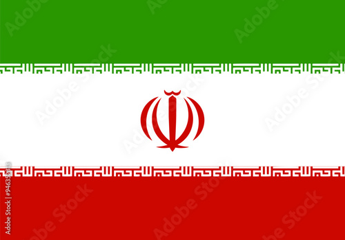 Iran flag illustrator country flags