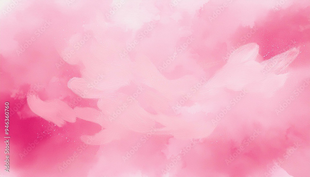 Fototapeta premium pale pink watercolor texture background Generative AI