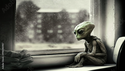 Lonely homesick extraterrestrial alien starseeds