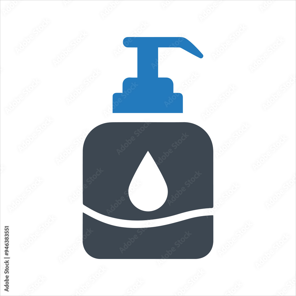Obraz premium Hand soap icon. Hand wash. Hand sanitizer icon