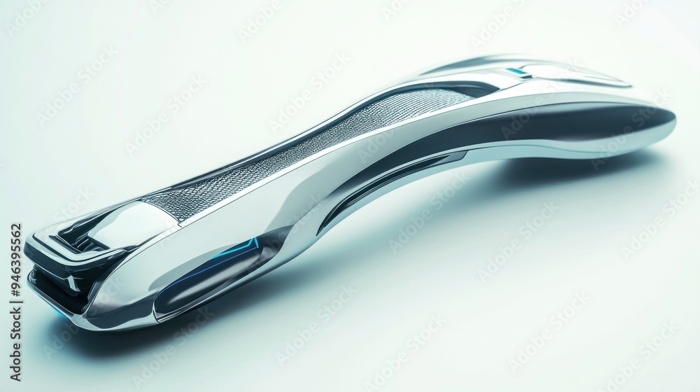 Futuristic, Sleek, Silver, and Black Design Futuristic, Sleek, Silver, and Black Design