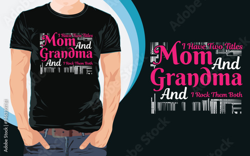 Mother's Day T-shirt Design photo