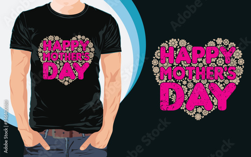 Mother's Day T-shirt Design photo