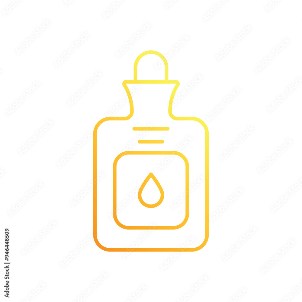 Obraz premium Pocket Hot Water vector icon