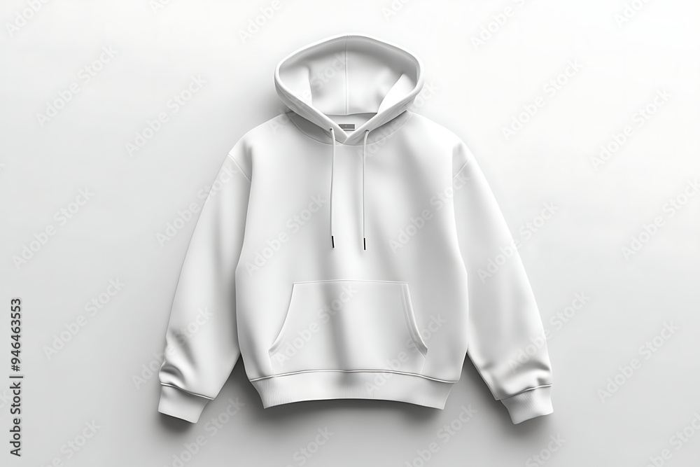 Blank hoodie sweatshirt front view Blank hoodie sweatshirt front view