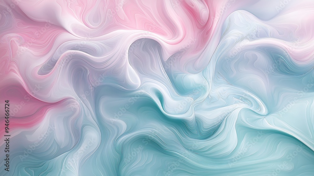 Abstract Pastel Swirls Abstract Pastel Swirls