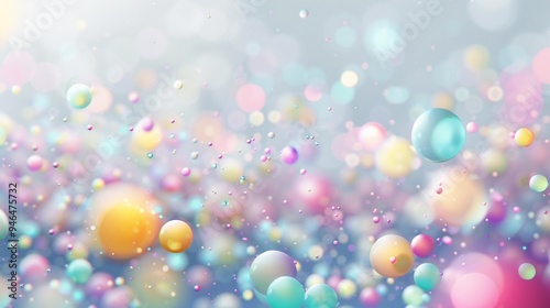 background with balloons