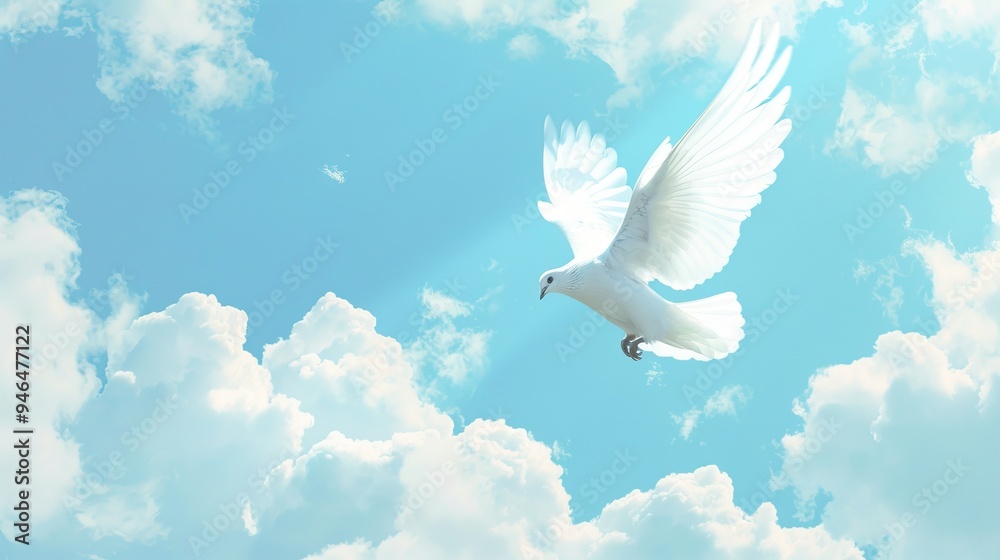 Dove in Flight Dove in Flight
