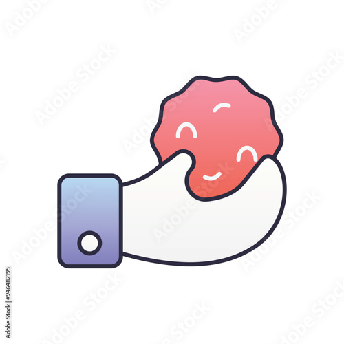 Snowball Fight vector icon