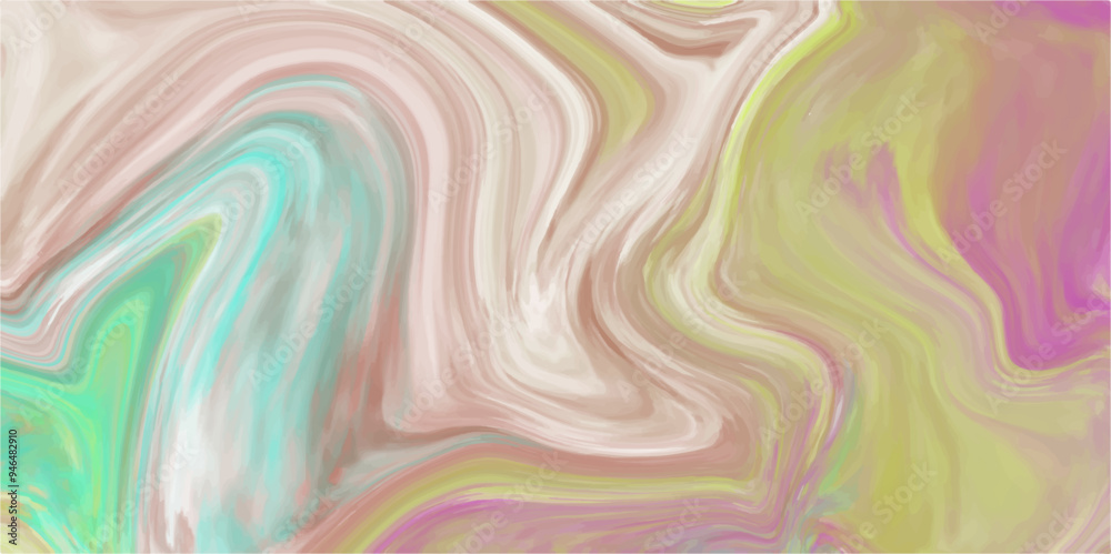 Obraz premium Abstract Multicolor Silk & Satin Texture Seamless Flowing Soft Waves & Swirls Pattern Portrays Light and Motion Background for Website, Fabric Printing, Brochures, & Luxury/Premium Packaging 