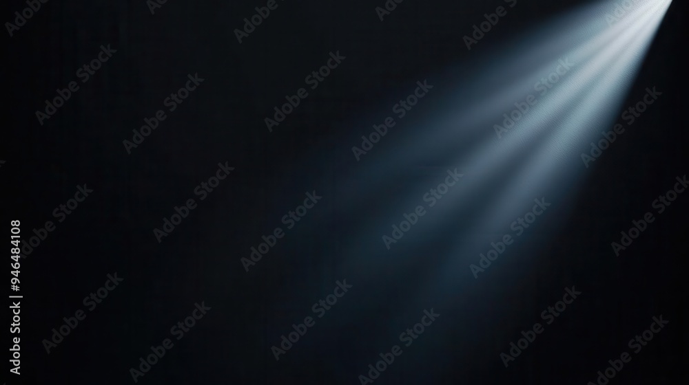 Obraz premium Subtle, diffused lighting across a black backdrop, soft gradients, mysterious and moody ambiance, minimalist design