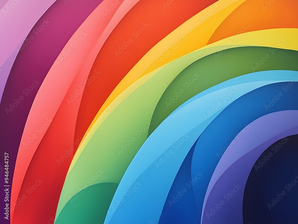 Abstract Colorful Curved Lines Background Design Abstract Colorful Curved Lines Background Design