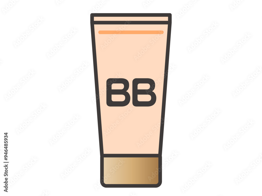 Obraz premium BBクリームのイラスト素材