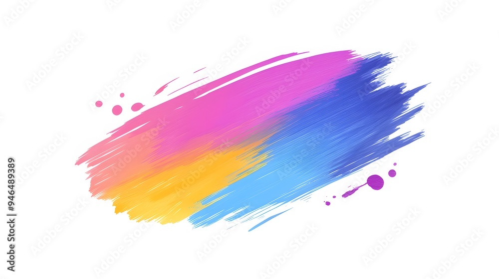 Colorful Paint Stroke on White Background, Abstract Image, Texture, Pattern, Wallpaper, Cover and Screen of Smartphone, PC, Laptop, 9:16 and 16:9 Format Colorful Paint Stroke on White Background, Abstract Image, Texture, Pattern, Wallpaper, Cover and Screen of Smartphone, PC, Laptop, 9:16 and 16:9 Format