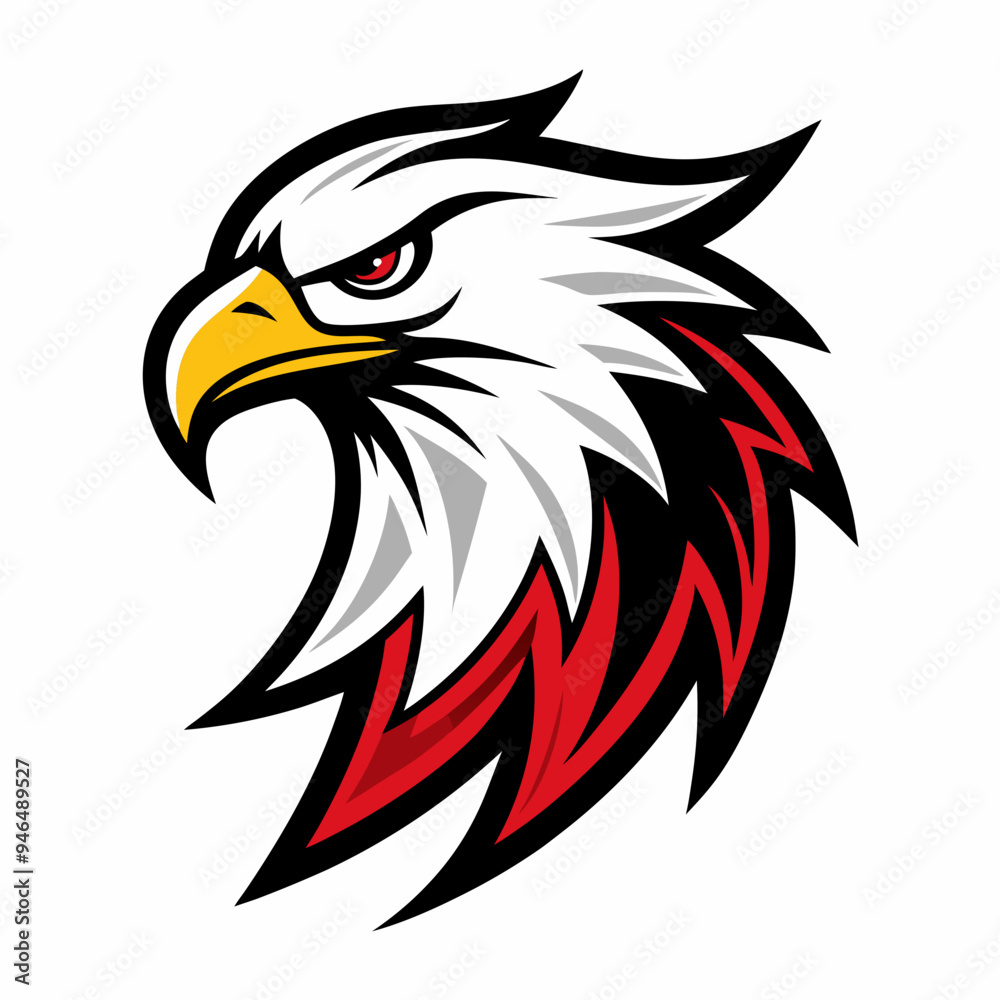 Eagle Logo Vector Art on White Background Eagle Logo Vector Art on White Background