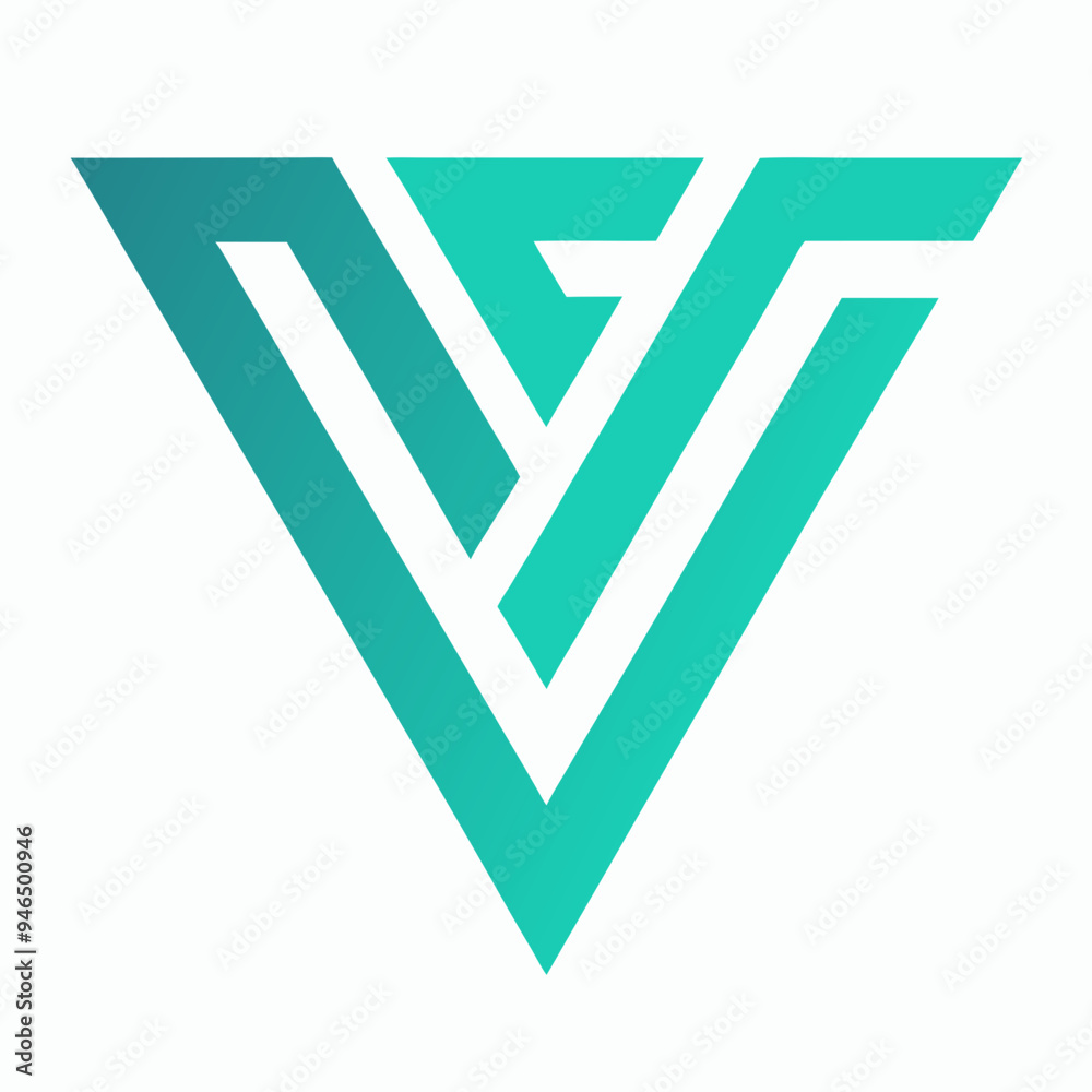 Vector Art V Logo Design Vector Art V Logo Design