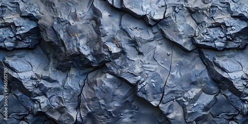 Natural Rock Surface Texture Close-Up