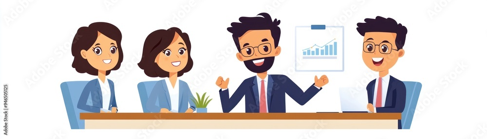 A passionate entrepreneur presenting a business pitch to a group of investors in a modern conference room A passionate entrepreneur presenting a business pitch to a group of investors in a modern conference room