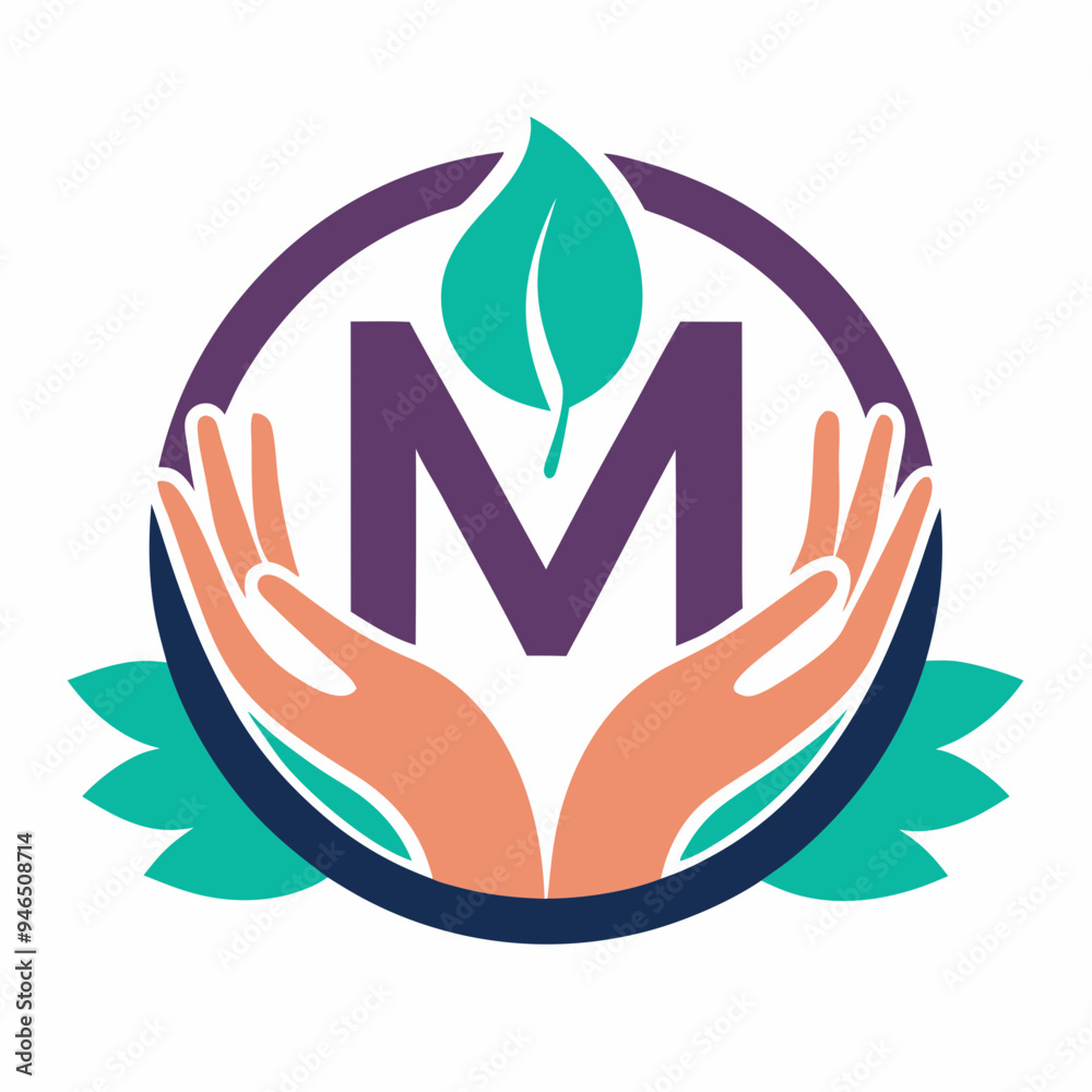 M-Shaped Hands Vector Art M-Shaped Hands Vector Art