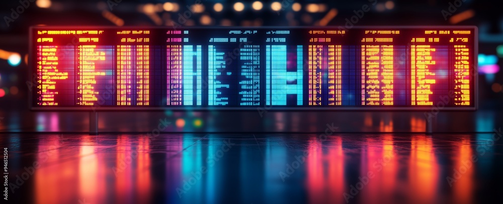 A high-resolution image of a blurred airport departure board in a central hall, emphasizing the vibrancy and movement of travel with vivid colors and dynamic composition. A high-resolution image of a blurred airport departure board in a central hall, emphasizing the vibrancy and movement of travel with vivid colors and dynamic composition.