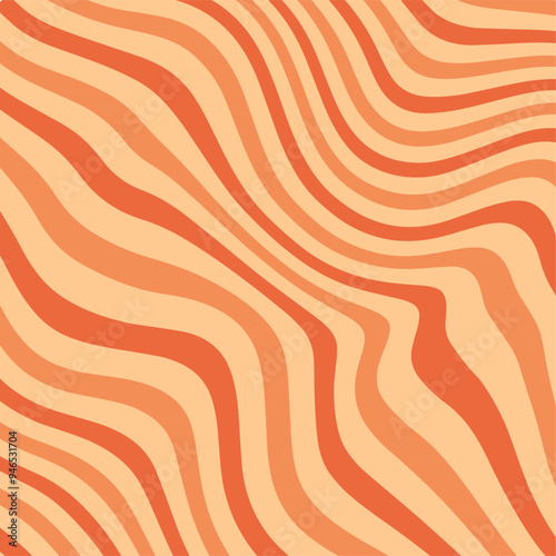 Arrière-plan effet vague liquide cool et groowy. Papier-peint rétro et tendance