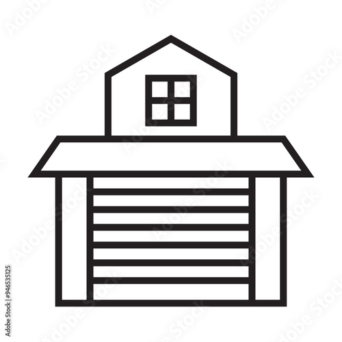 Garage icon Design