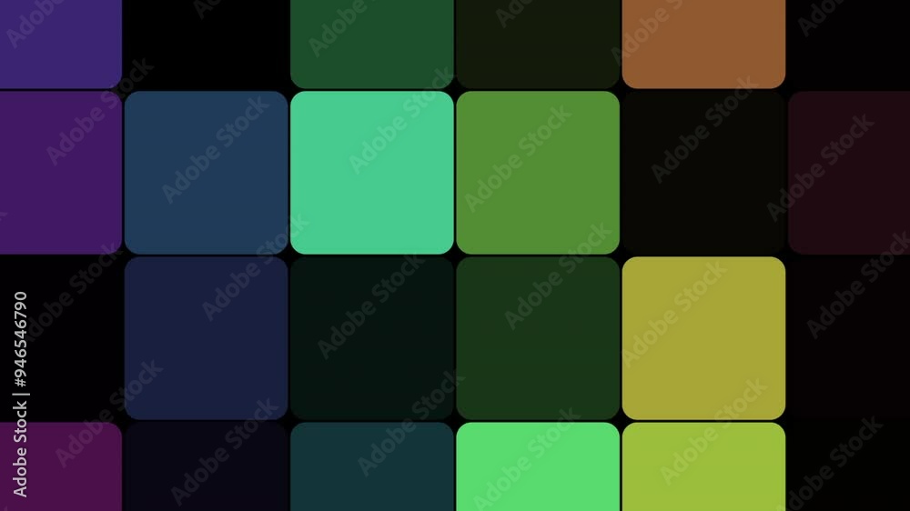 Flashing Squares Vivid Colors 10 Flashing Squares Vivid Colors 10
